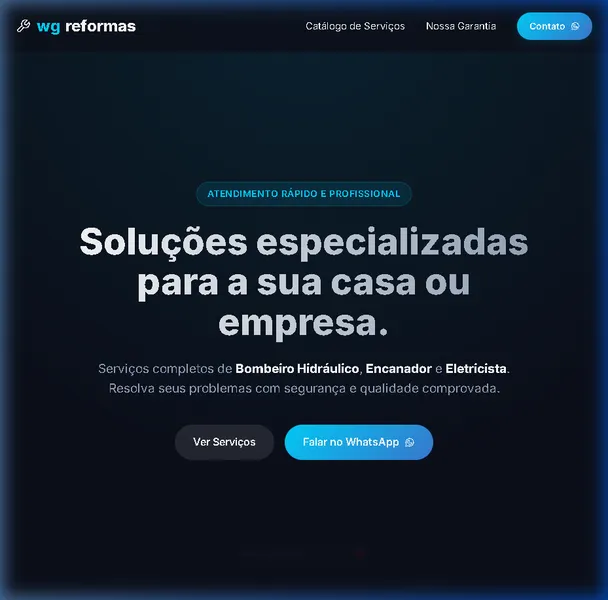 WG Reformas & Manutenção Predial